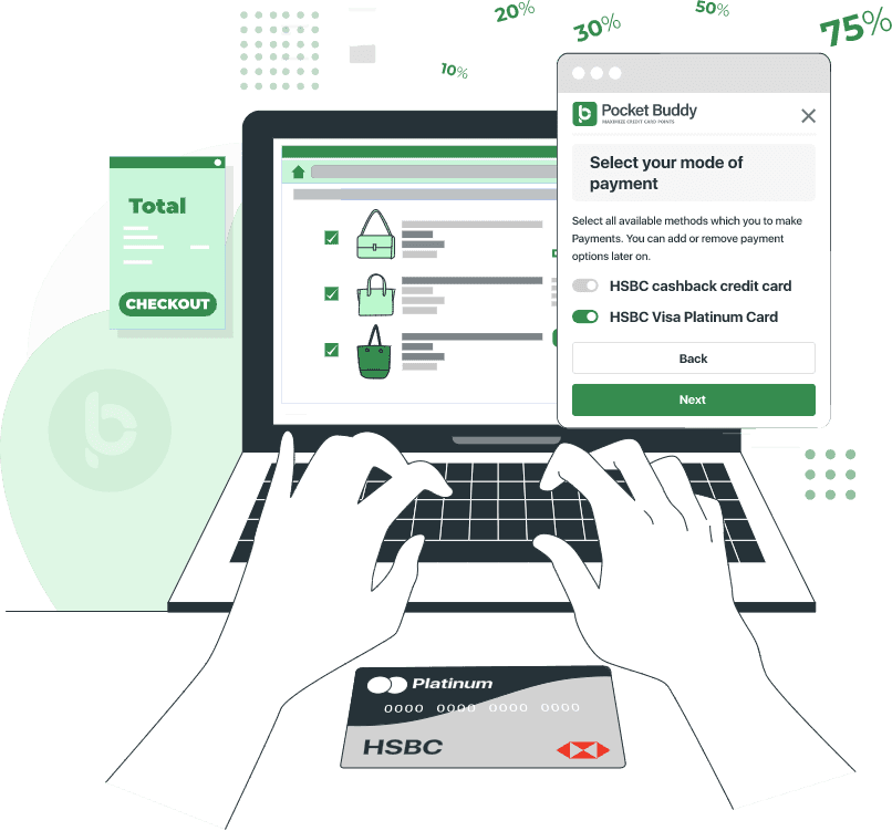 Pocket Buddy Maximize Credit Card Points while shopping online